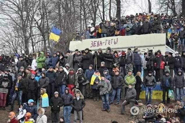Мэры Донецка и Луганска не намерены убирать Крещатик 'после шабаша'