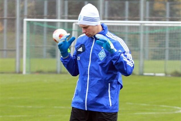 Вратарь 'Динамо' Рыбка: тело болит, все мышцы тянет