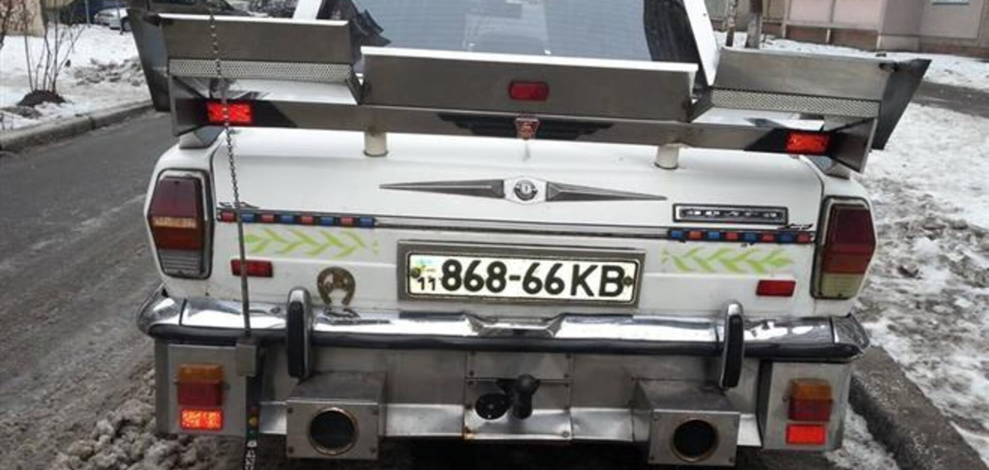 По Киеву ездит 'Волга'-болид