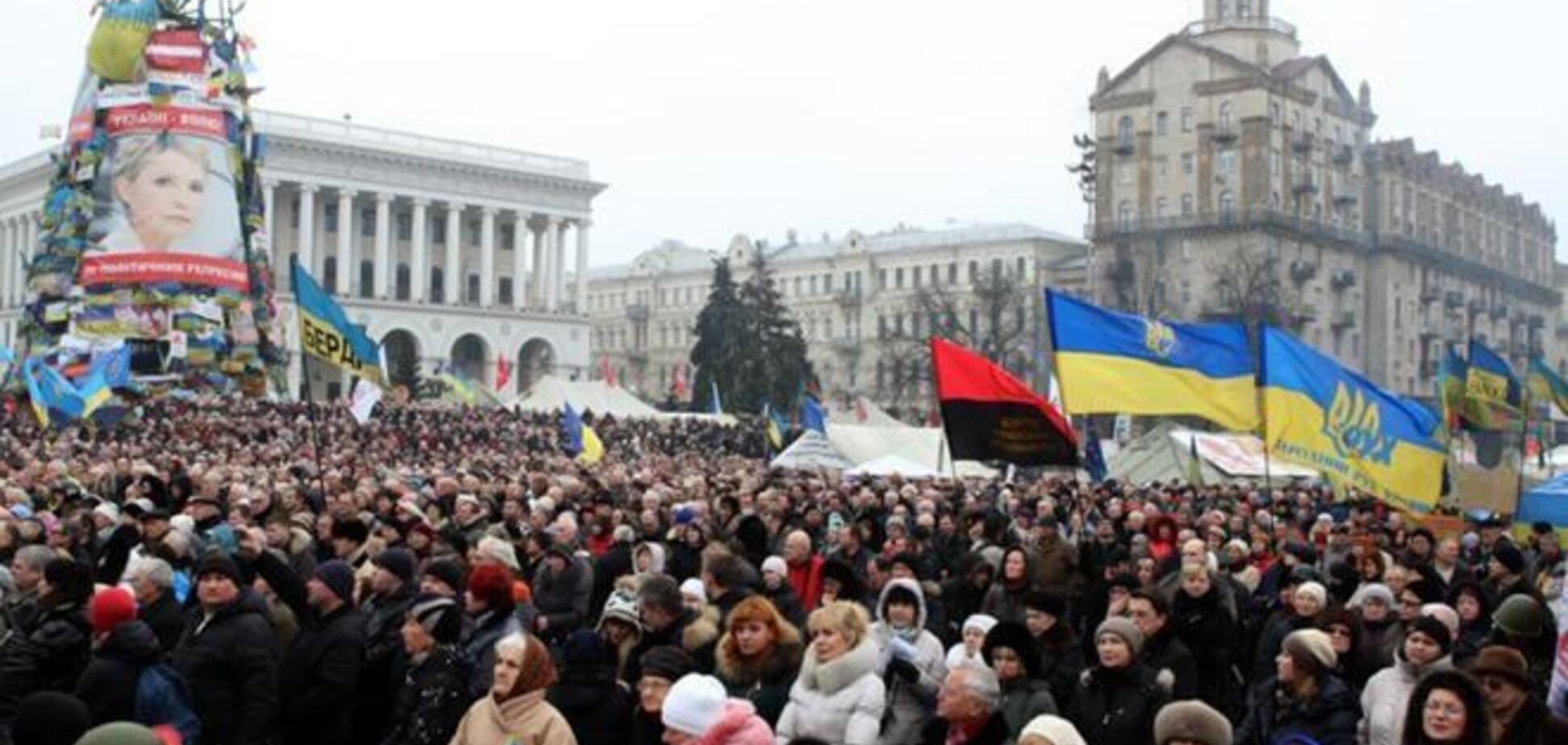Белорусская песня стала одним из гимнов демонстрантов в Киеве