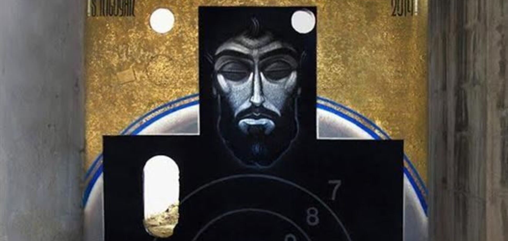 Львовский художник посвятил Нигояну двухметровую картину