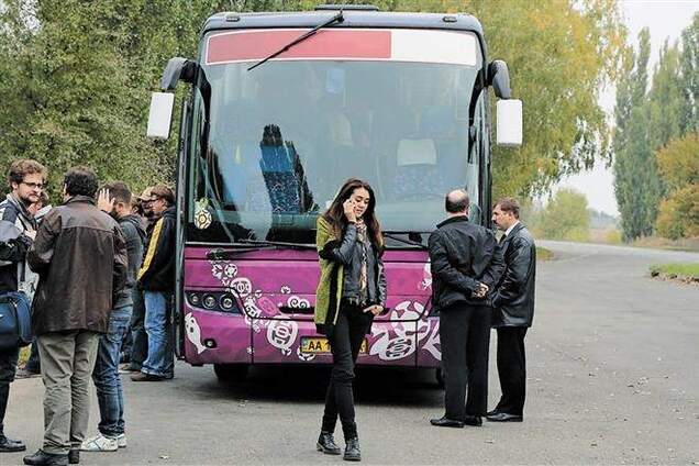 В автобусі Київ-Рівне міліція шукала вибухівку