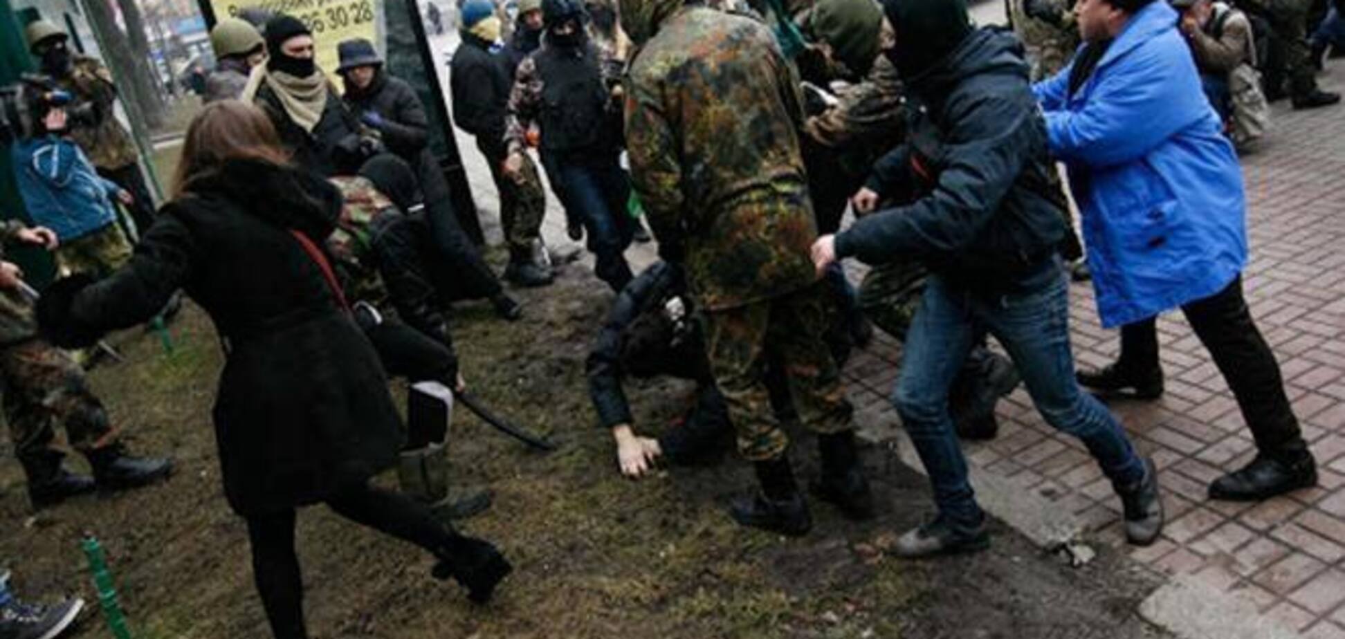 'Титушки' получили отпор и поняли, что им на Майдане не место - свободовец