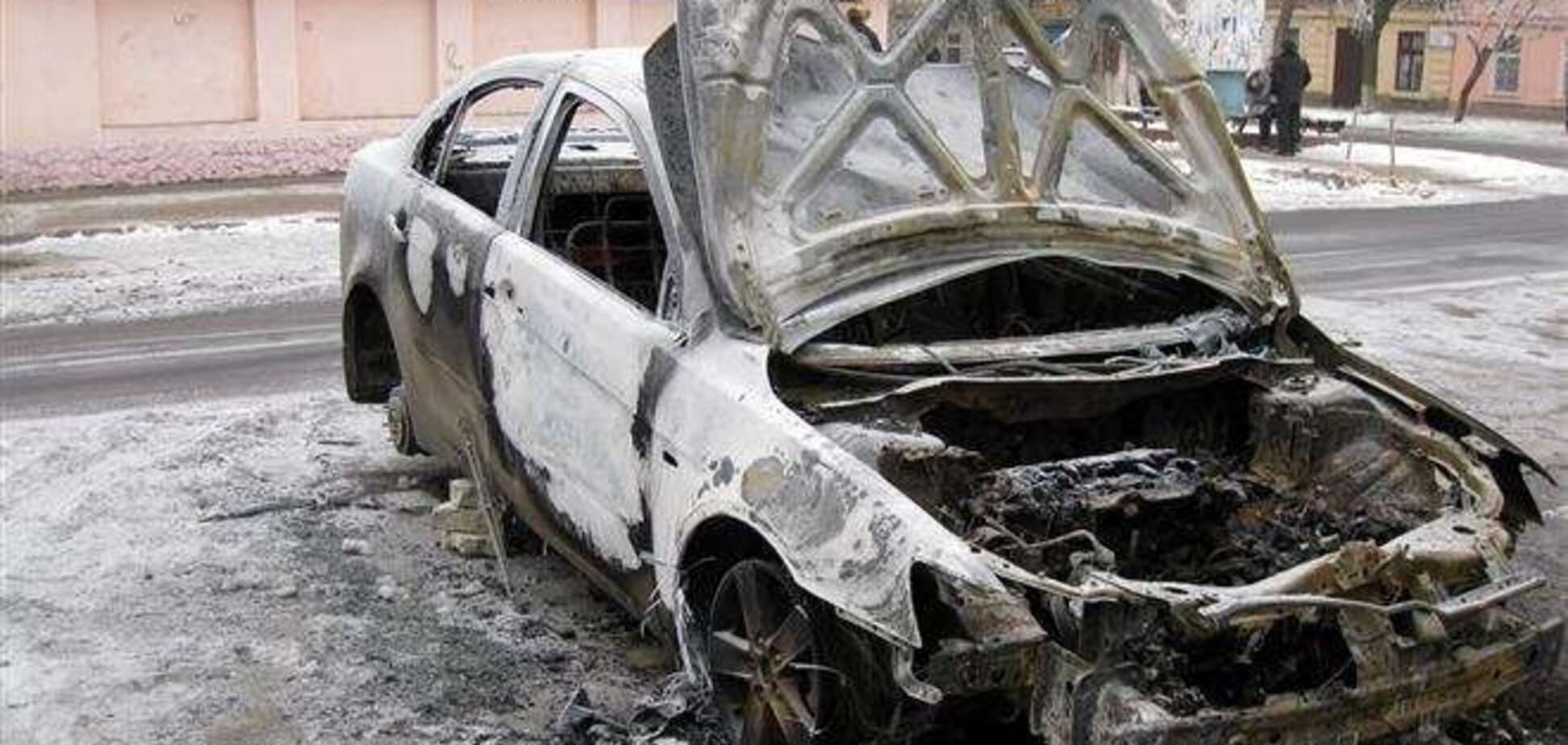 На Кировоградщине сожгли автомобиль свободовца