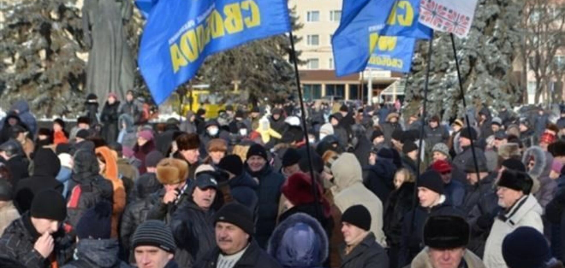 У Луцьку вимагали звільнення Тимошенко