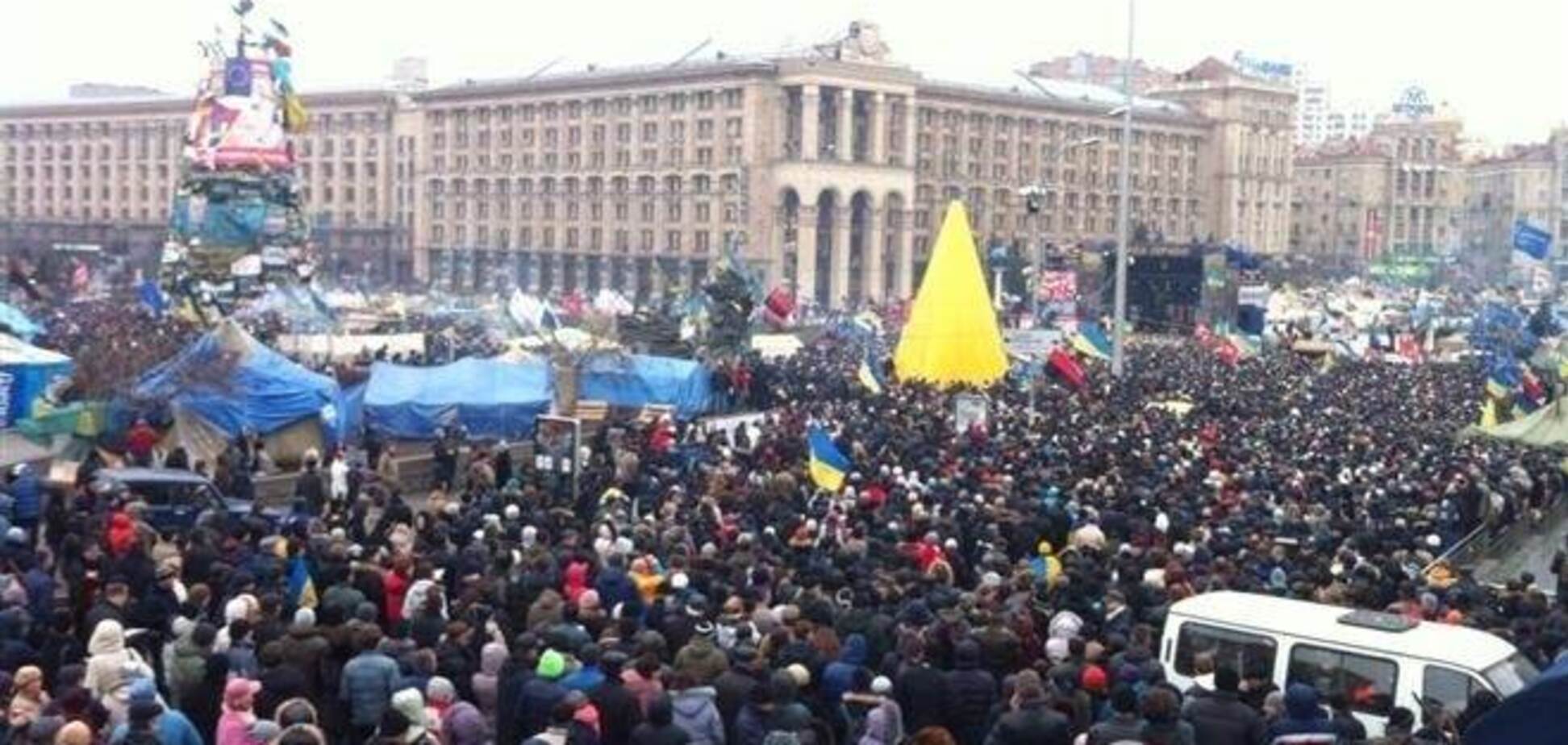 Опозиція нарахувала на Народному віче більше ста тисяч чоловік