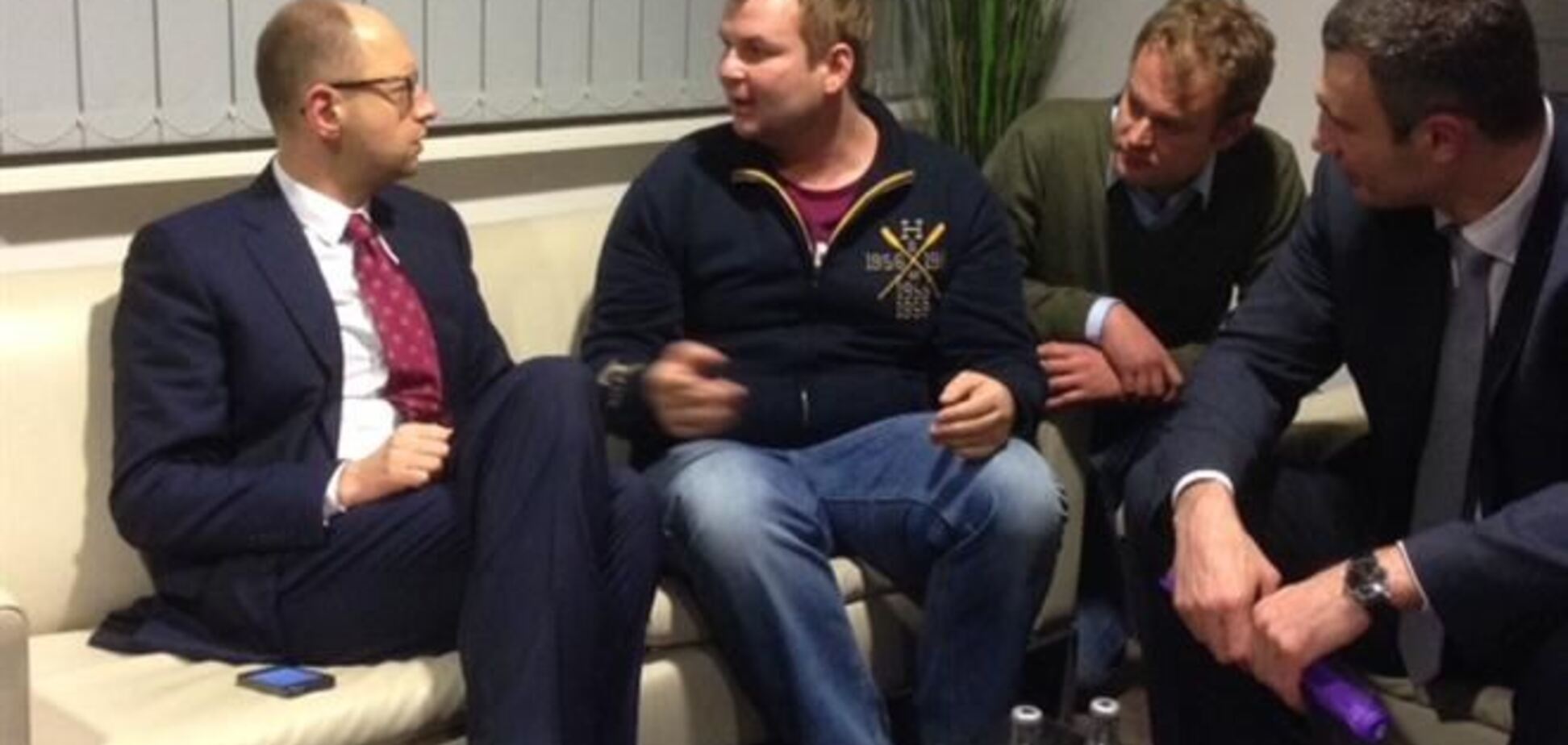 Кличко и Яценюк встретились в Берлине с Булатовым