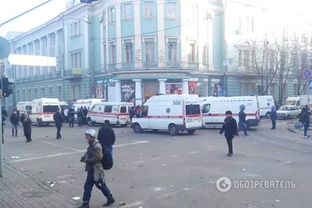 Скорая госпитализировала 17 пострадавших активистов - КГГА