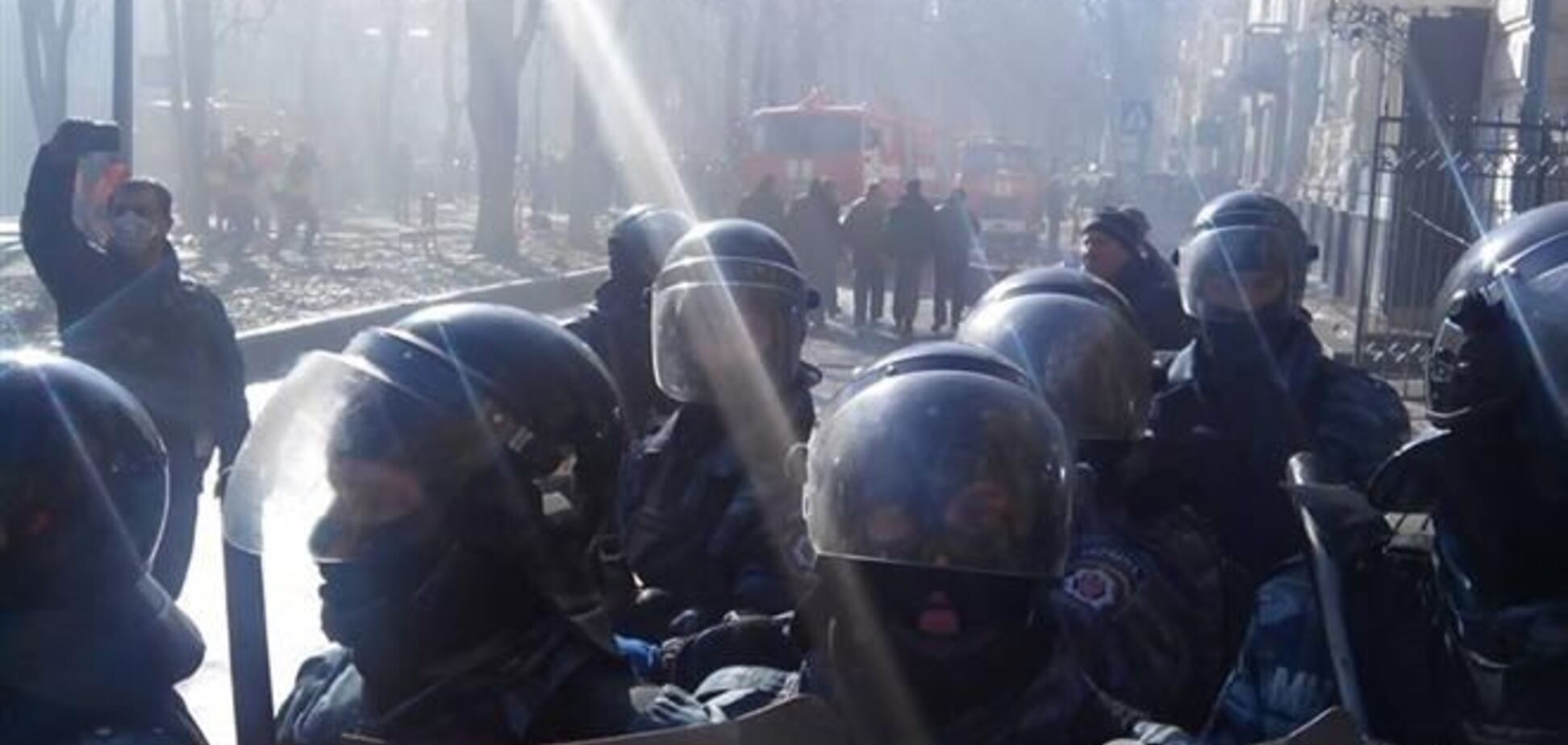 МВД доказало, что протестующие использовали боевое оружие