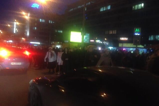 Киев стоит в гигантских пробках