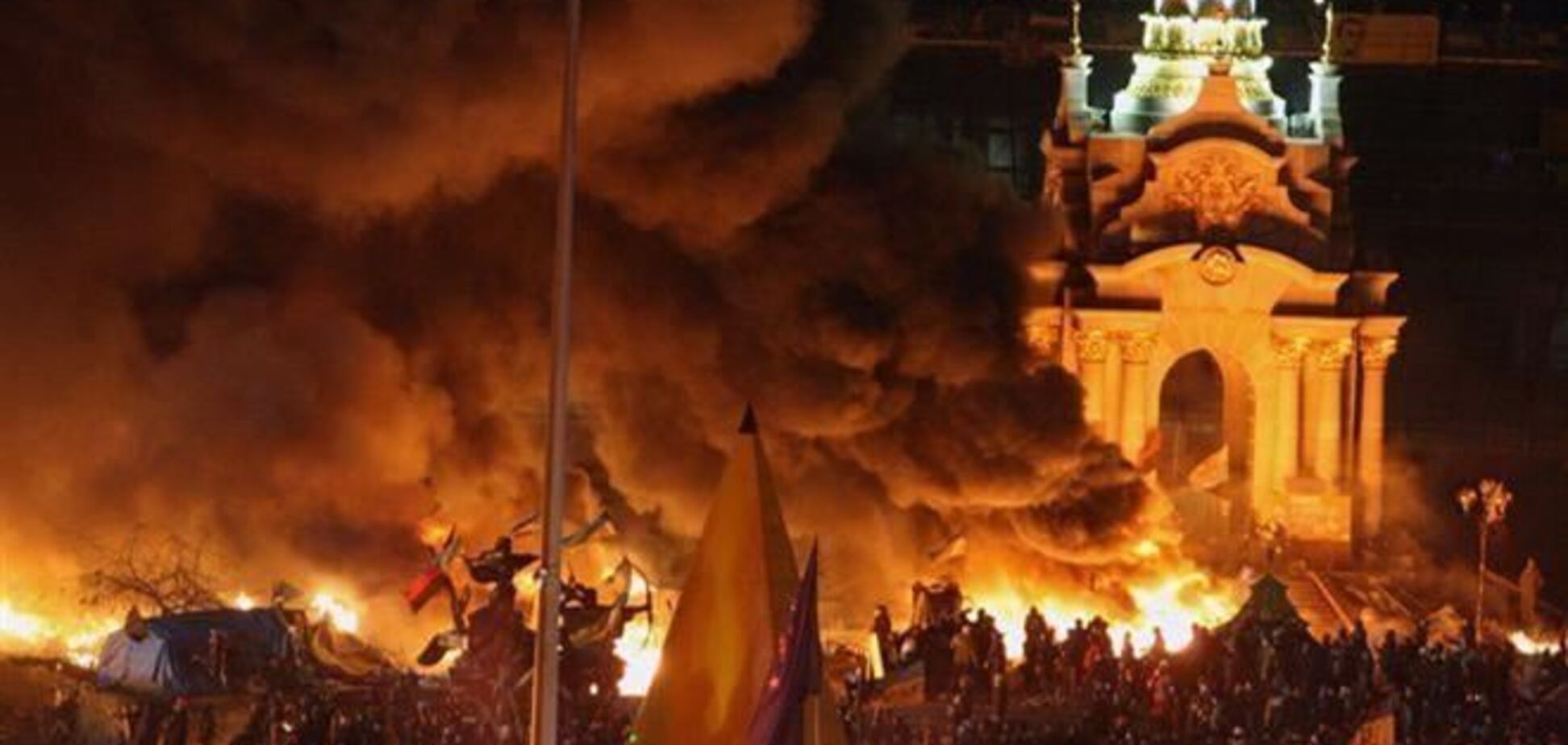 Во время пожара в Доме профсоюзов никто не пострадал – Штаб нацсопротивления