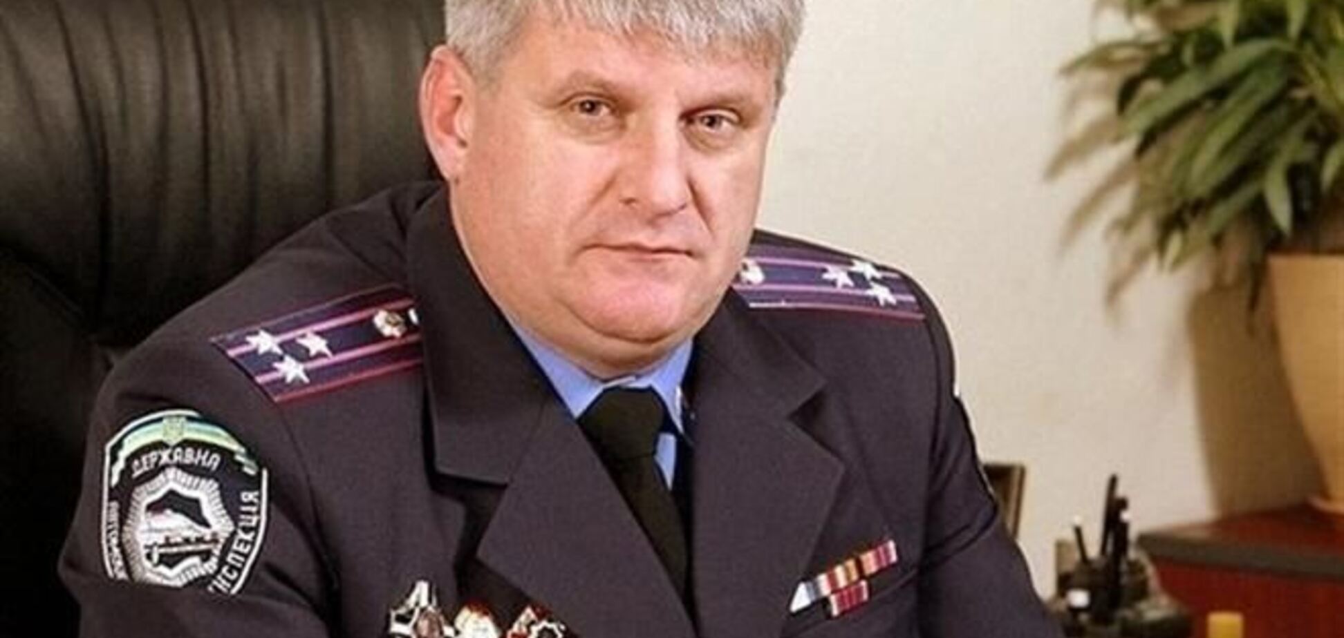 Главного ГАИшника Украины блокировали в кабинете