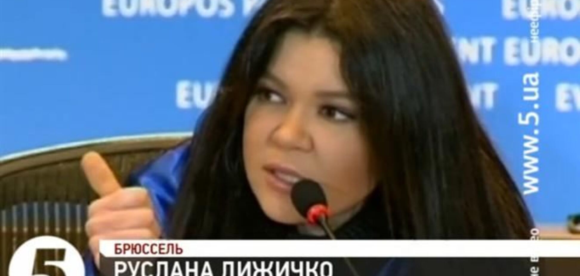 Руслана грозит начать голодовку, если ЕС не введет санкции против Киева