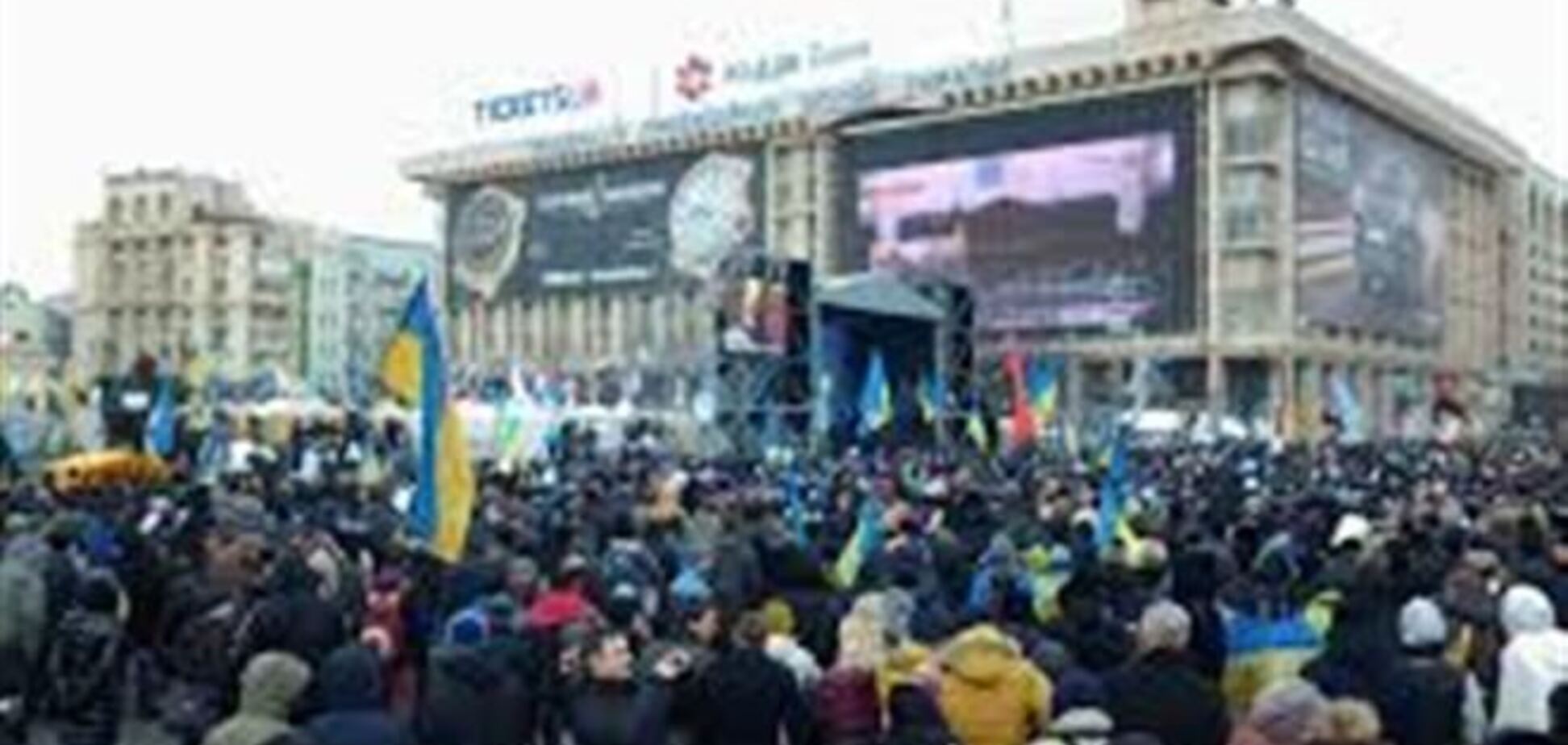 На Майдані знаходиться близько 5 тис. протестуючих