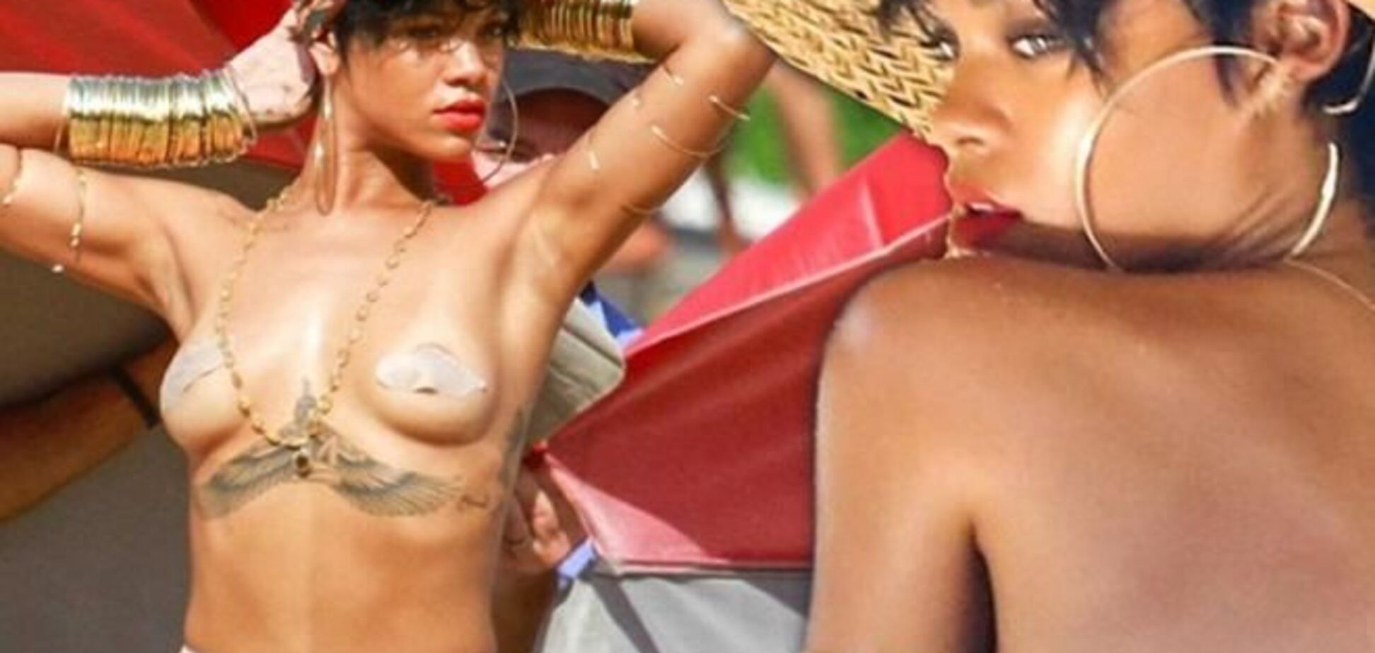 Рианна не любит носить нижнее белье