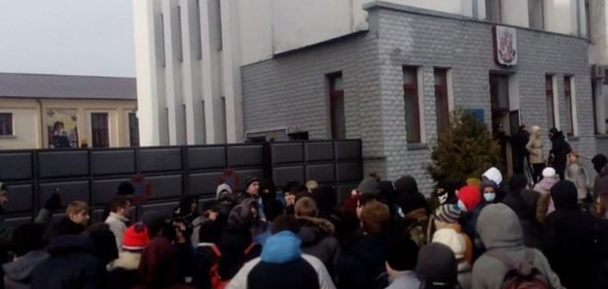 Правоохранители разогнали протестующих в Харькове