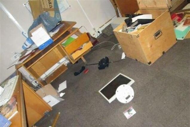 Музейные фонды в Украинском доме полностью разгромлены