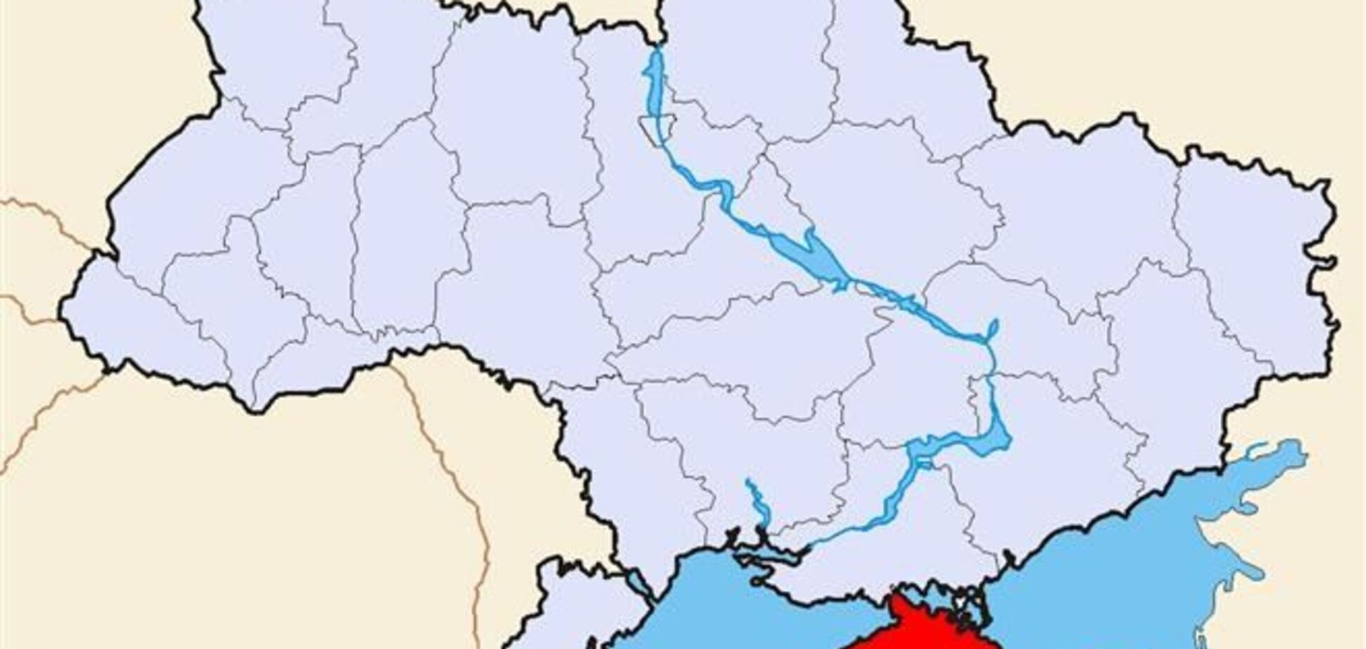 Крым грозится выйти из состава Украины