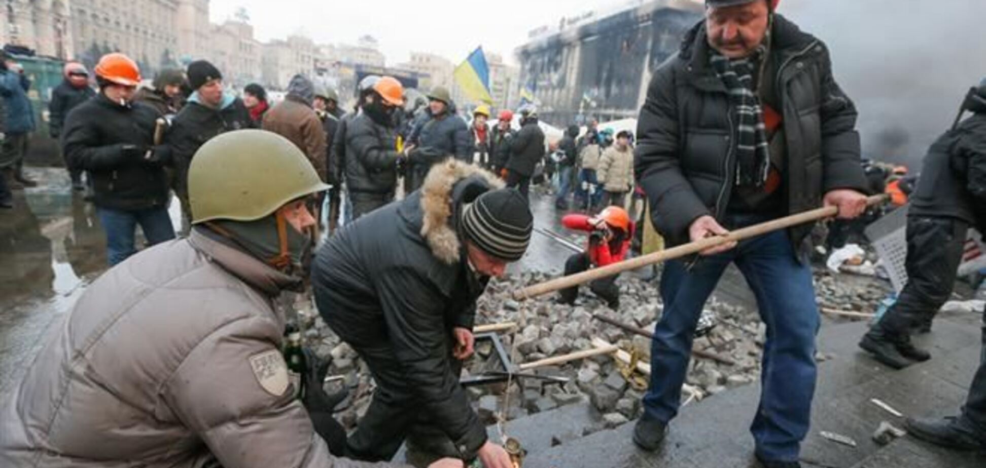 На Майдан прибыли новые активисты из Западной Украины