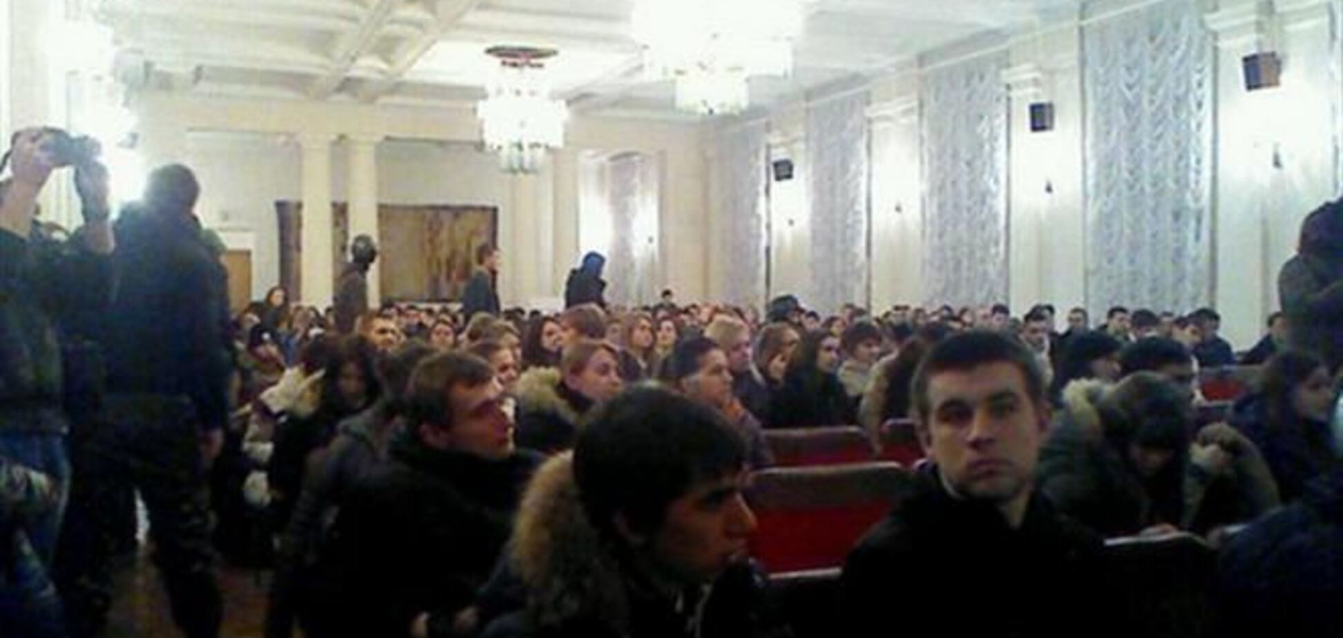 Студенты заняли здание Минобразования