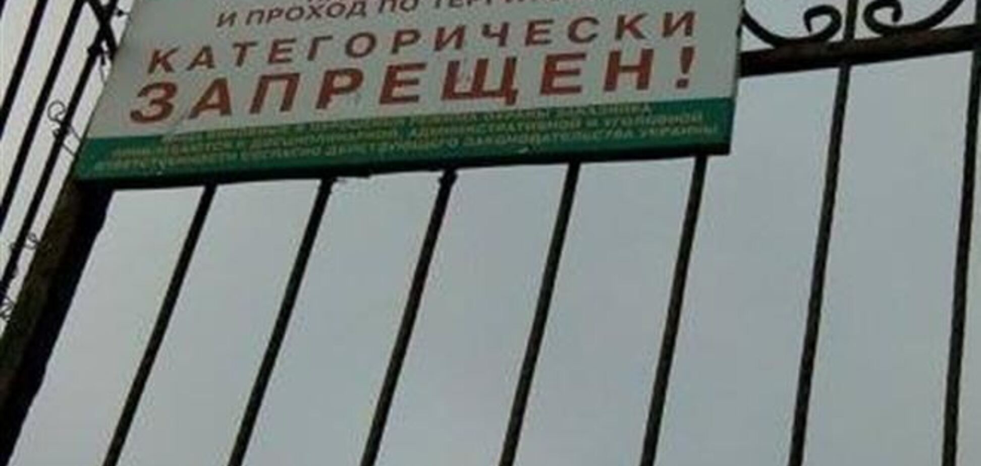 Севастопольцы пробрались в резиденцию Януковича в Крыму