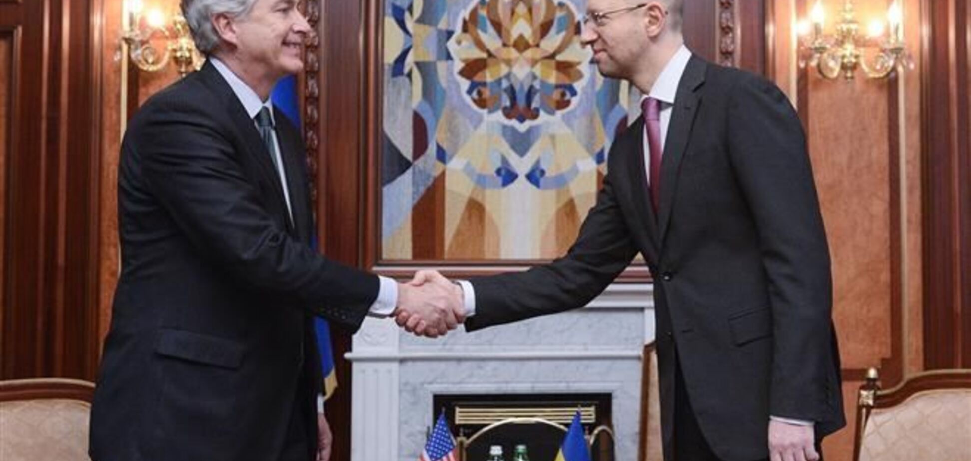 Яценюк с замом Госсекретаря США обсудил дальнейшее сотрудничество
