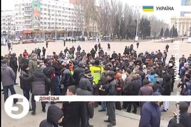 У Донецьку 200 активістів протестували проти нової влади