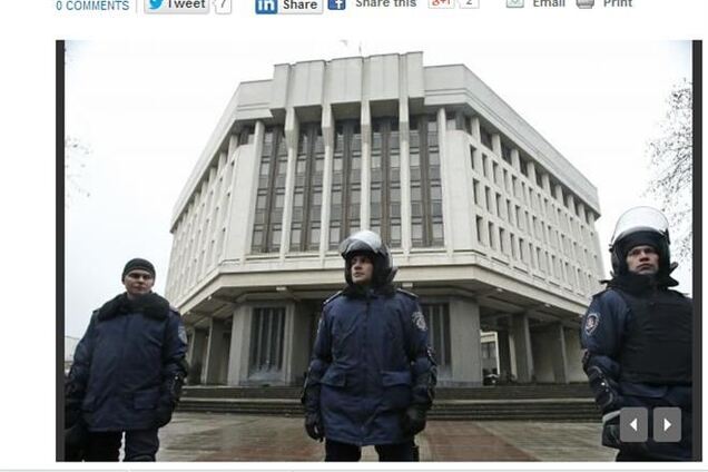 Мировые СМИ о ситуации в Крыму: обвал валюты на рынках, 'опасная игра' и 'серьезная ошибка'