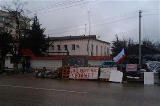 Активисты: симферопольский 'Беркут' никуда не выдвигался