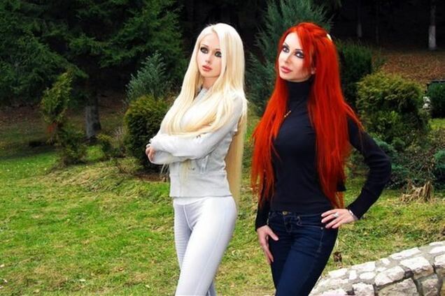 Одесская Барби нашла себе рыжего клона