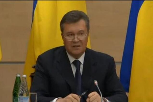 Янукович ушел от ответа о замороженных зарубежных банковских счетах