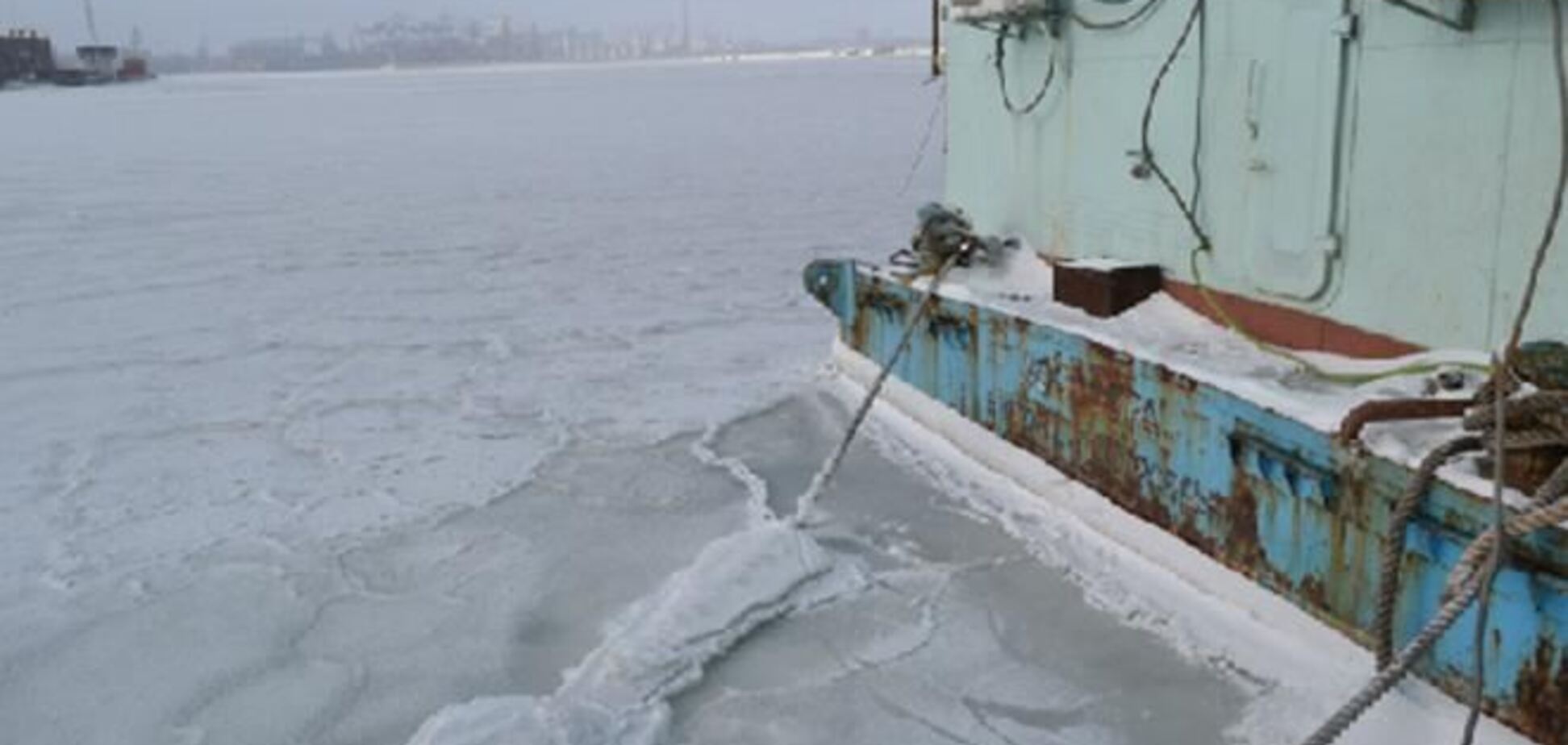 Черное море превратилось в лед