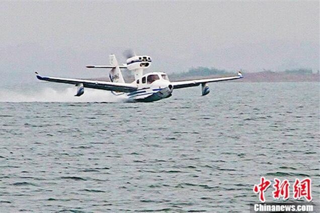 В Китае будут летать на самолетах-амфибиях