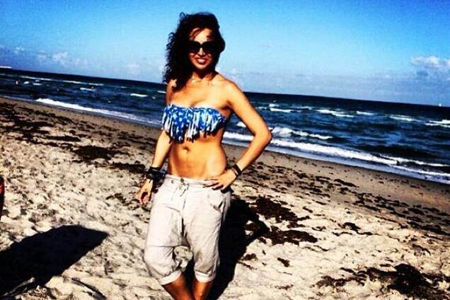 Внучка Фокина свалила из киевского 'ада' в Майями