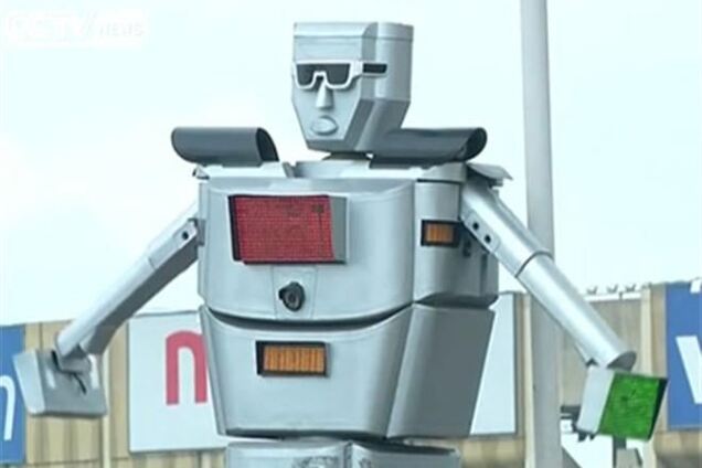 В Конго роботы регулируют перекрестки