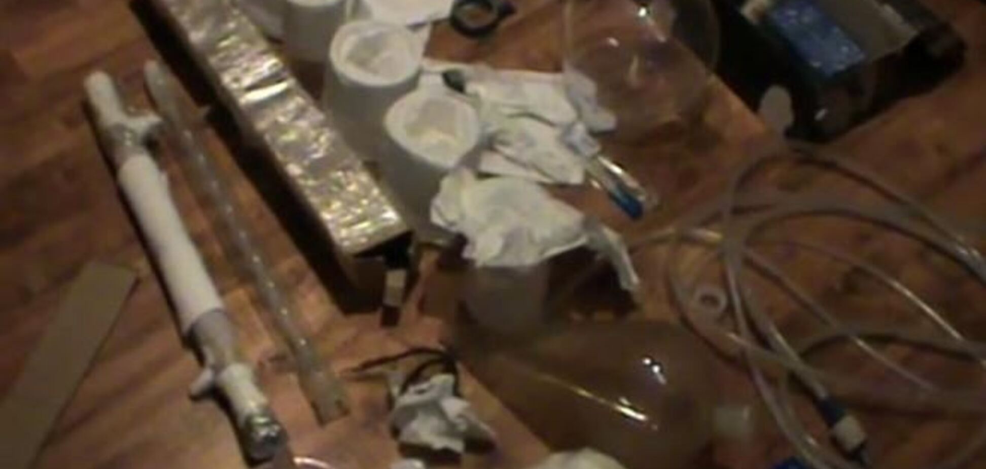 В Киеве накрыли нарколабораторию