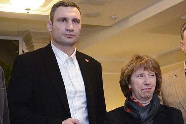 Эштон обсудила с Кличко ситуацию в Украине