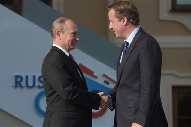 Путин поговорил с британским премьером об Украине