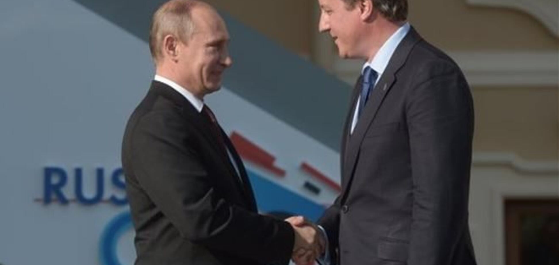 Путин поговорил с британским премьером об Украине