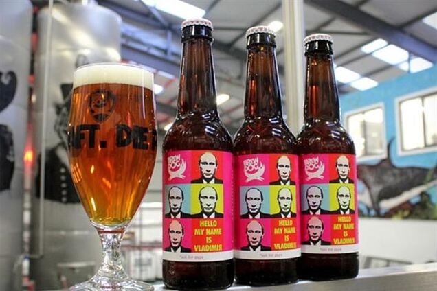 У Шотландії на честь Путіна випустили гетеросексуальное пиво