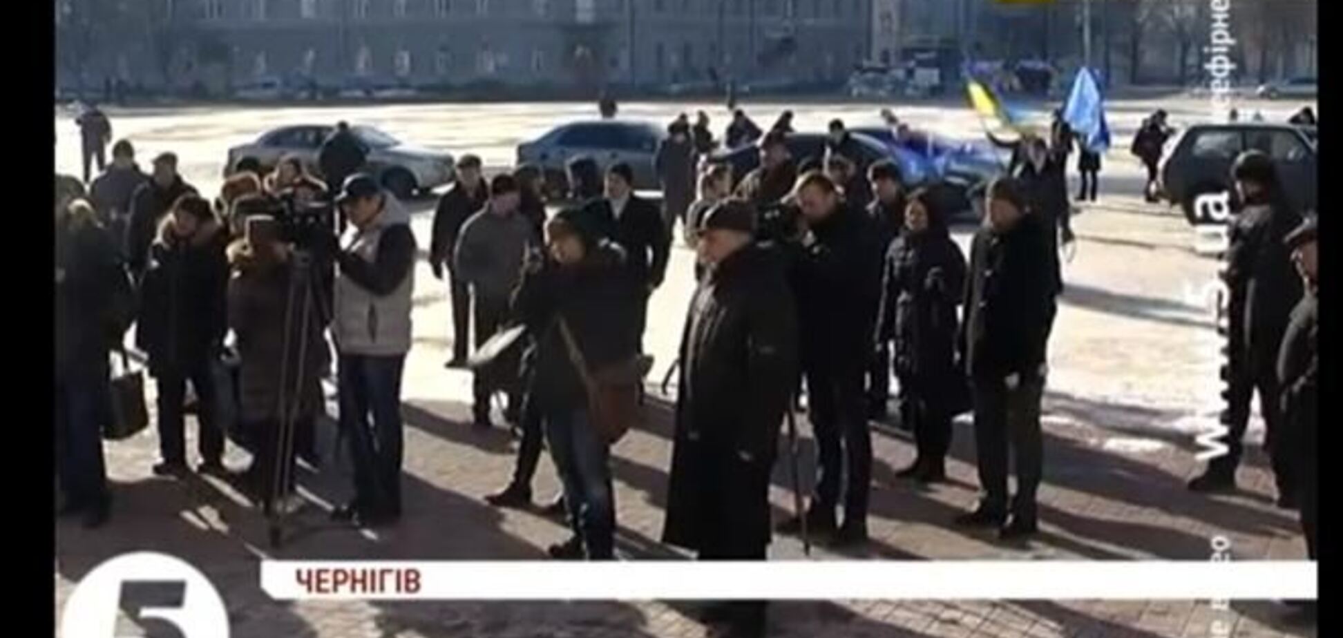 В Чернигове провели автопробег в поддержку Булатова