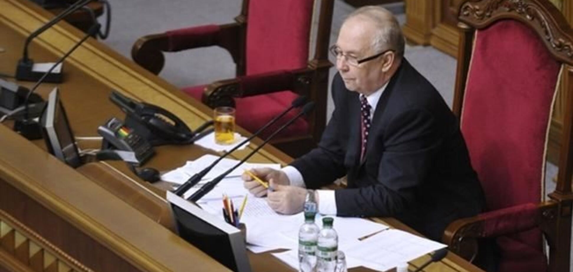 Рибак оголосив перерву у засіданні Верховної Ради