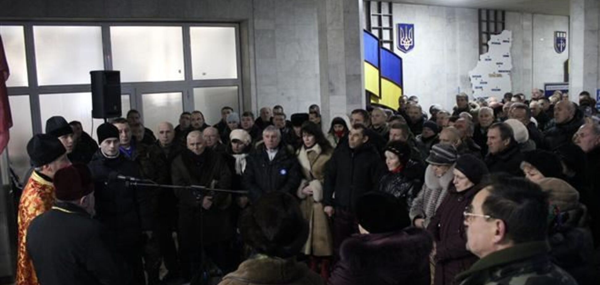 В Тернополе активисты не собираются освобождать ОГА