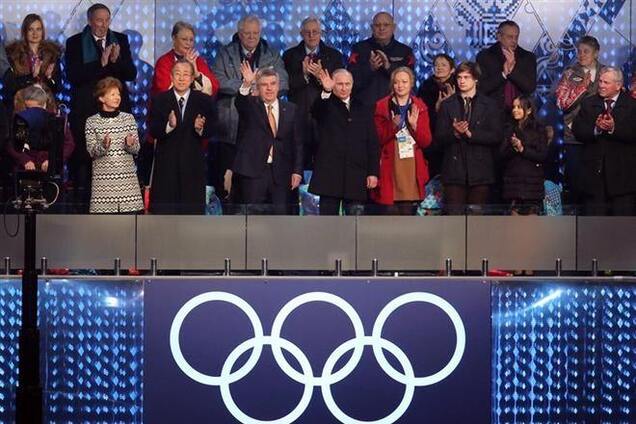 Во время трансляции открытия Олимпиады в Сочи не показали Януковича