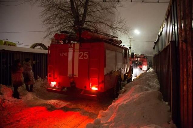 У Дніпропетровську горів ринок