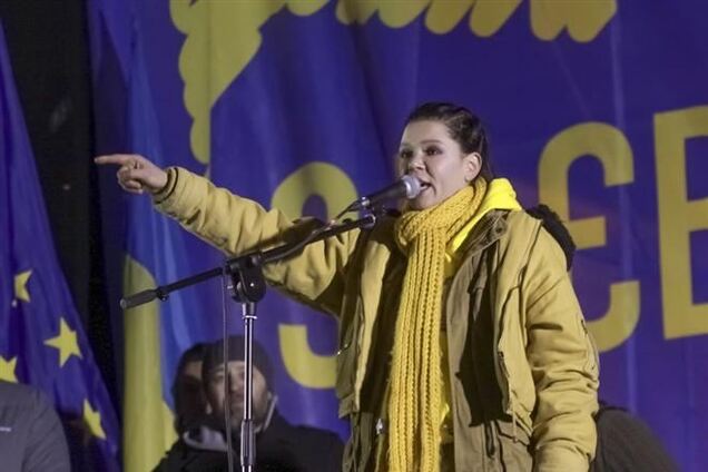 Руслана просит европейских политиков использовать в диалоге с Украиной 'язык санкций'