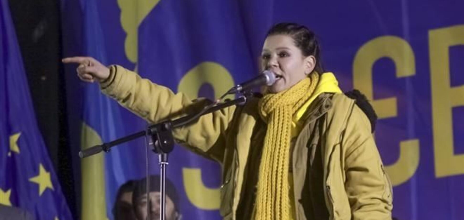 Руслана просит европейских политиков использовать в диалоге с Украиной 'язык санкций'