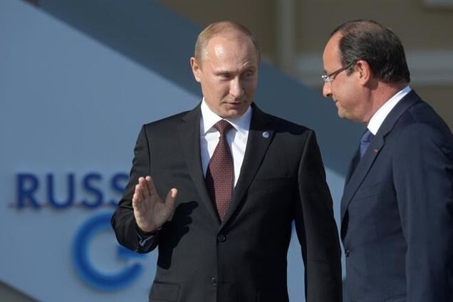 Путин рассказал Олланду о реальных угрозах жизни россиян в Крыму