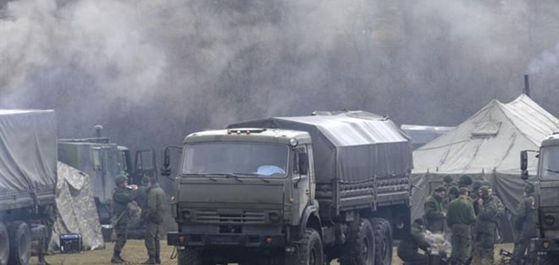 В Крыму продолжается перемещение российской военной техники