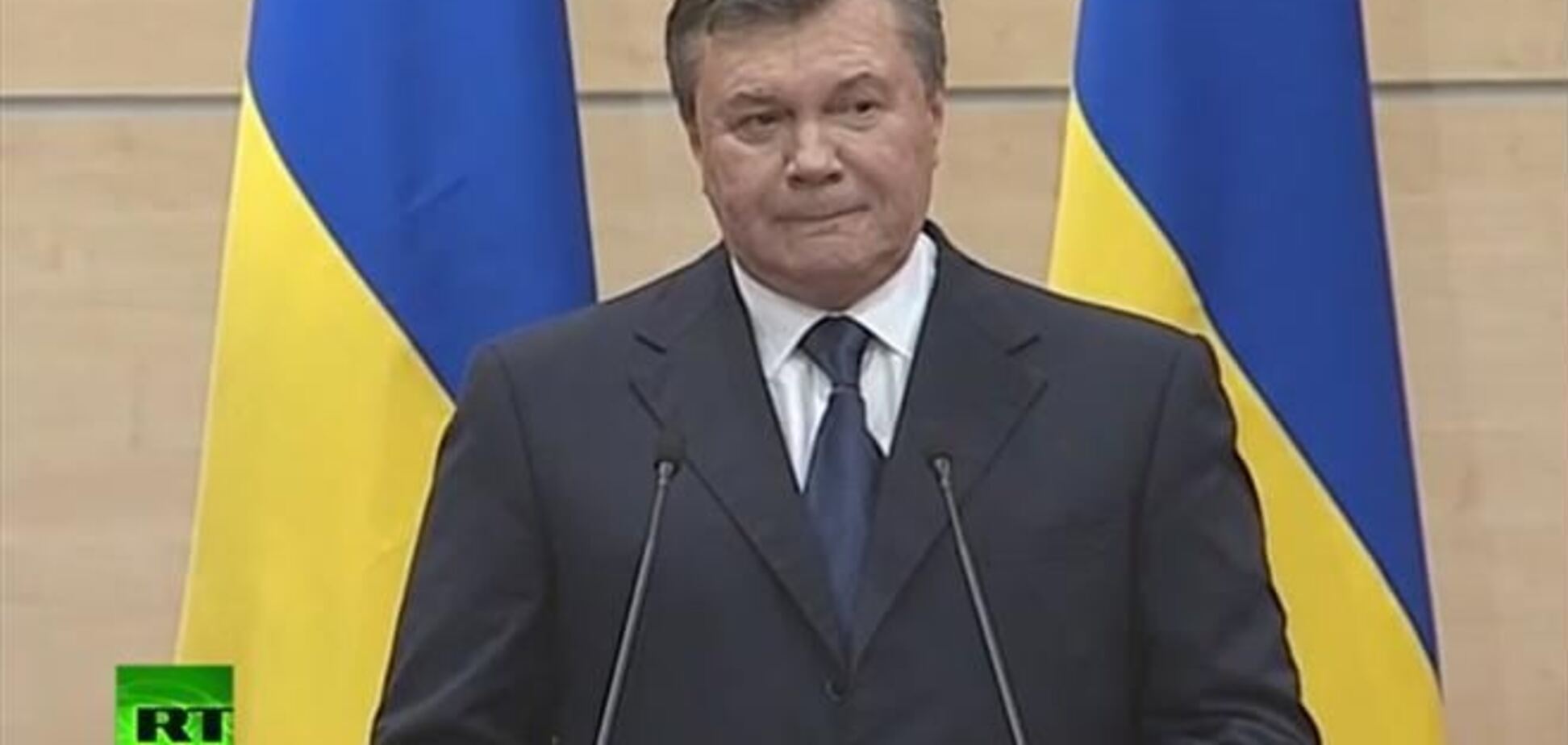 Янукович 5 минут демонстрировал, что живой